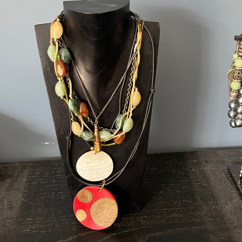 4 necklaces